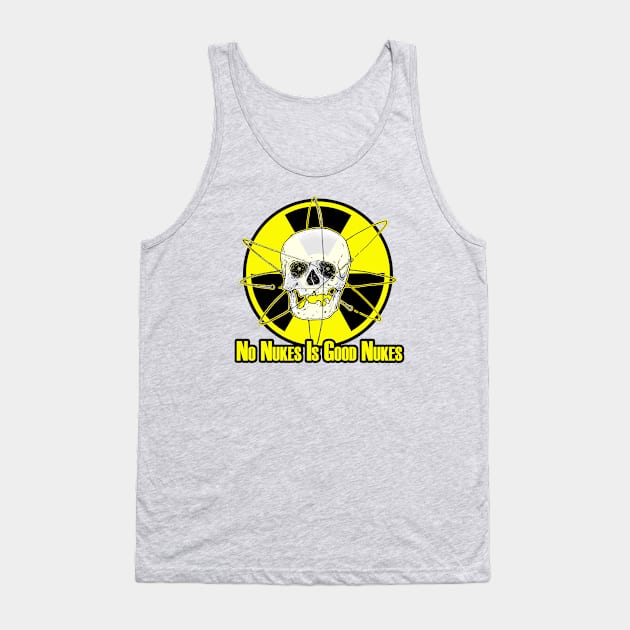 No Nukes Is Good Nukes Tank Top by JEAndersonArt